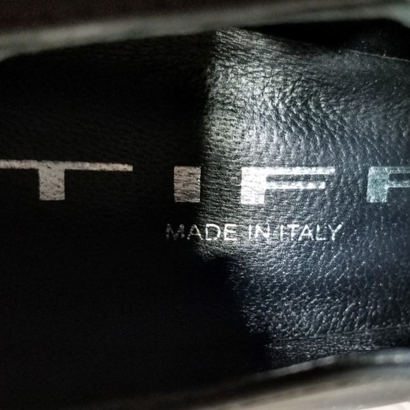 Tiff Platform Pump, Black Leather, Womens Size 9 / 39 - Picture 10 of 10